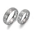 Stainless Steel Stackable Ring Wedding Band